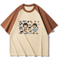 Dorama top feminino respirável verão elegante camisetas femininas harajuku streetwear roupas cômicas